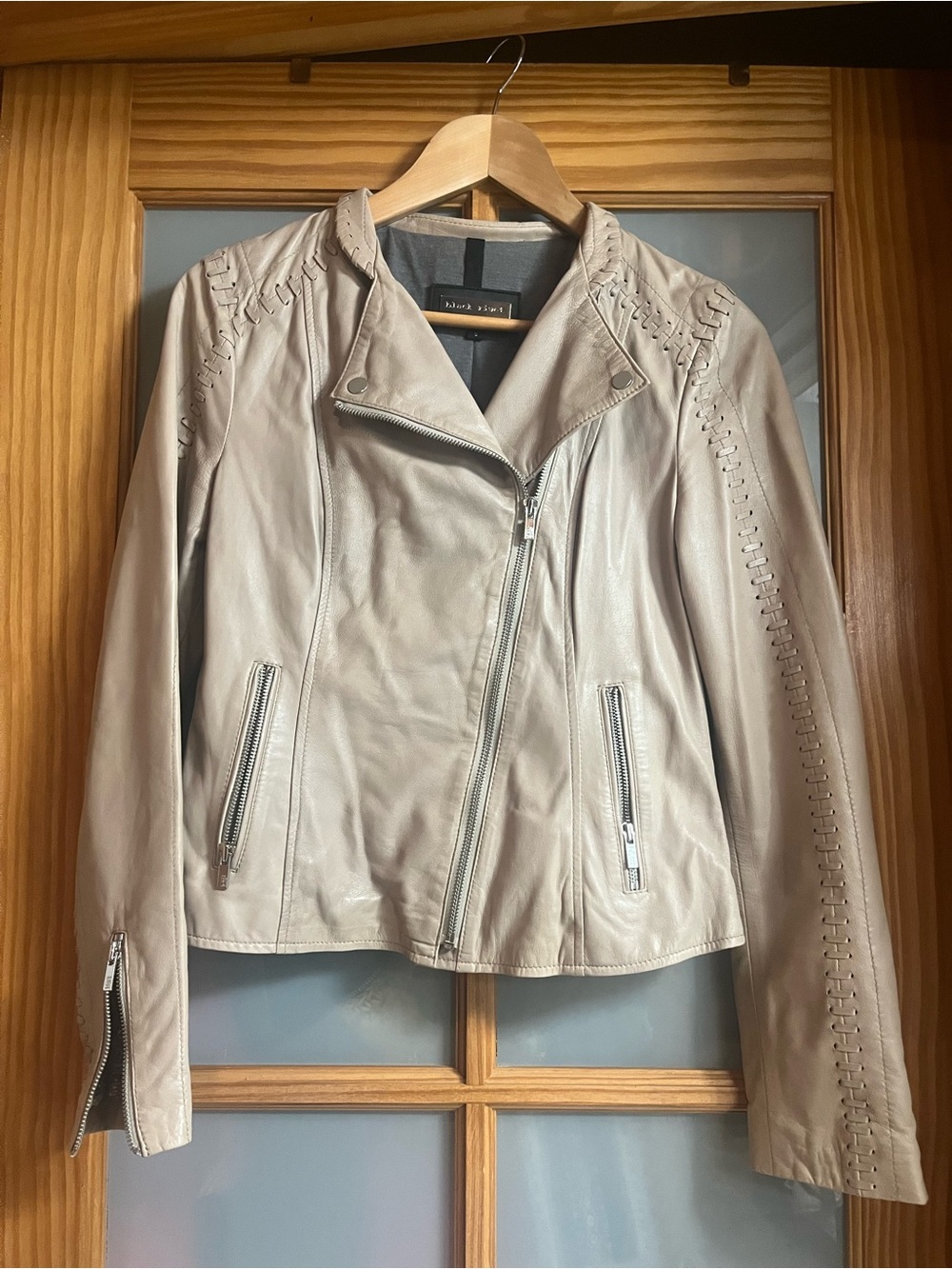 Black Rivet Leather Jacket